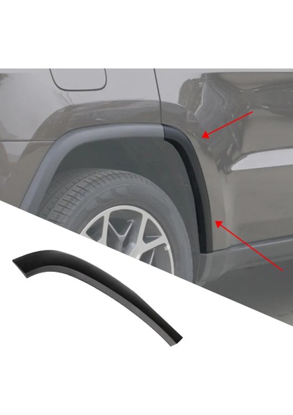 1MP36RXFAE Araba Arka Sağ Tekerlek Arch Kalıplama Trim Jeep Grand Cherokee 2011-2021 Için Fit Araba Aksesuarları CH1791102 (Yurt Dışından)
