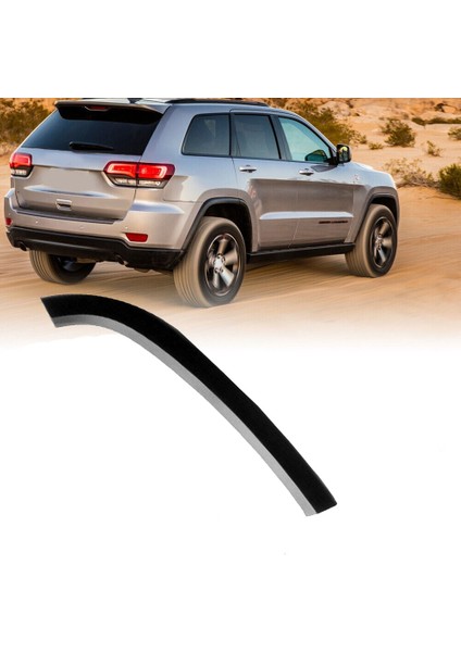 1MP36RXFAE Araba Arka Sağ Tekerlek Arch Kalıplama Trim Jeep Grand Cherokee 2011-2021 Için Fit Araba Aksesuarları CH1791102 (Yurt Dışından)