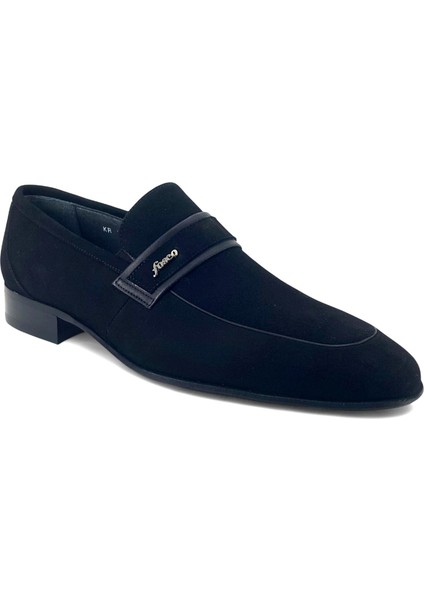 9006 Klasik Erkek Ayakkabı Siyah Süet