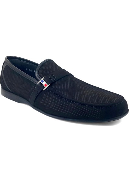 9122 25YA Erkek Günlük Ayakkabı Siyah Nubuk