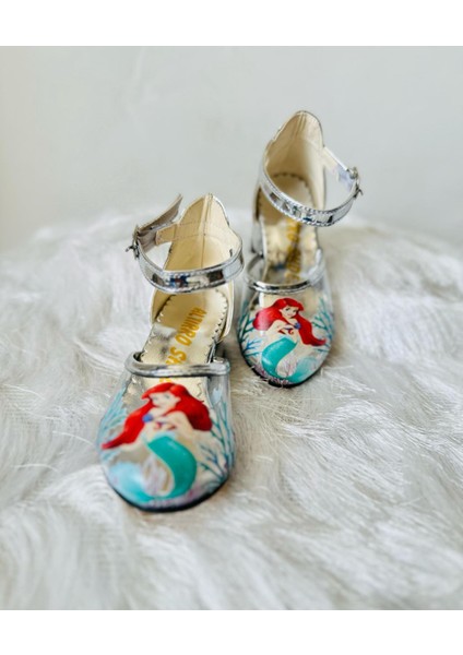 Gala Deniz Kızı Baskılı Topuklu Çocuk Ayk. modelleri