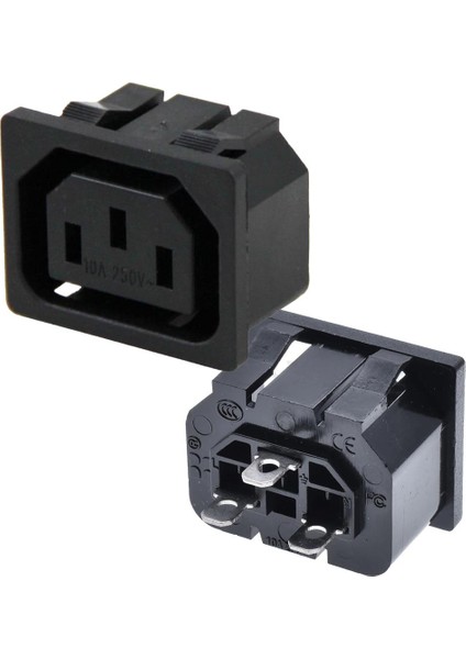 IC-212D C15 Power Soket Dişi Kulaksız AS-04F