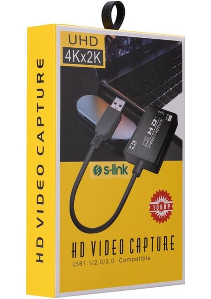 SL-UH700 4K HDMI To USB 3.0 Video Yakalayıcı Capture Card (Ps4 - Xbox - Wii U)