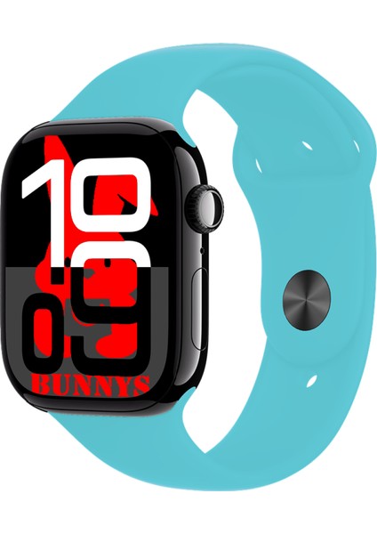 Reeder P13 Blue Max Uyumlu Turkuaz Akıllı Saat WATCH10 2025 Hediyeli Amoled Ekran