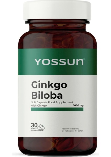 Gınkgo Bıloba Ginkgo Içeren Yumuşak Kapsül Takviye Edici Gıda modelleri