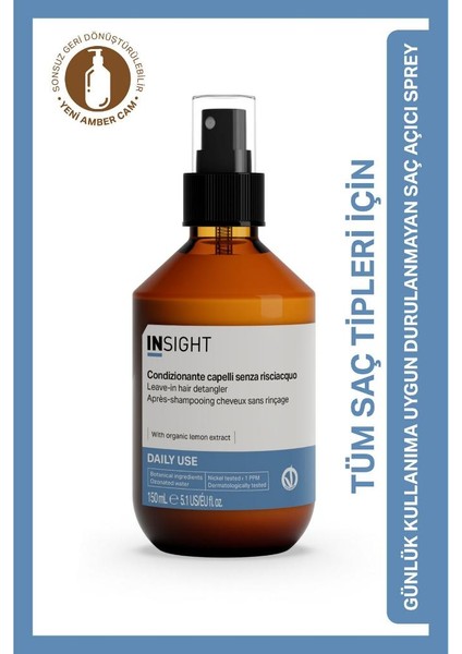 Günlük Kullanım Durulanmayan Saç Açıcı Sprey 150 ml