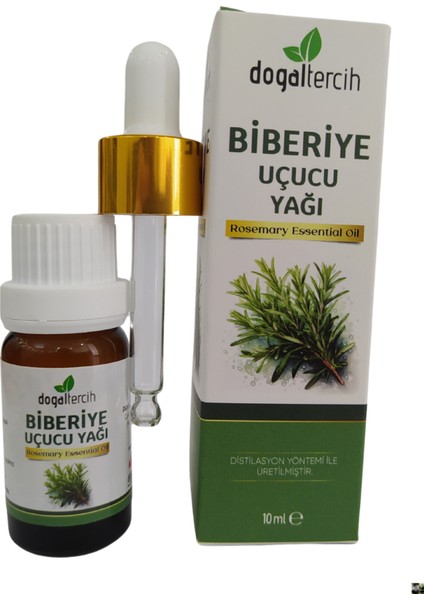 Doğaltercih Biberiye Uçucu Yağı 10 ml Katkısız %100 Saf ve Doğal (Rosemary Oil)