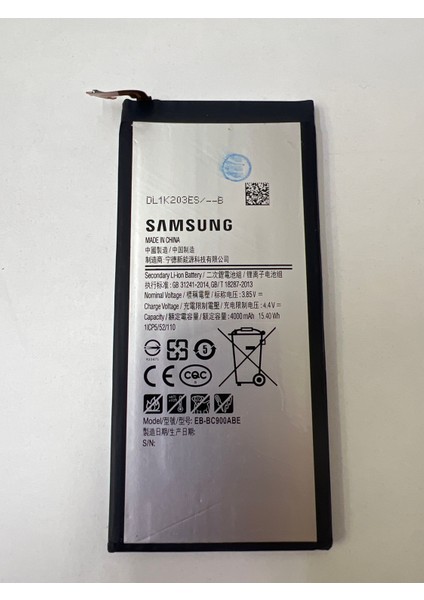 Fox+ Plus Samsung Galaxy C9 Batarya güçlendirilmiş fiyatları