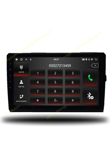 Toyota Auris 2007-2012 Uyumlu 4-32 GB Multimedya Carplay