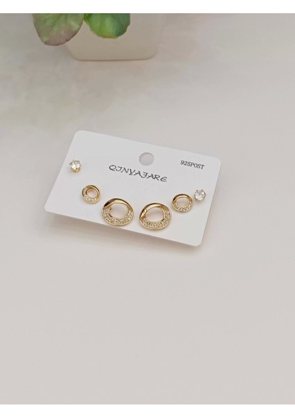 14 K Gold Çoklu Küpe fiyatları