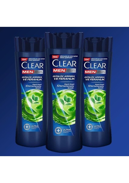 Men Günlük Arınma ve Ferahlık Şampuan indirimleri