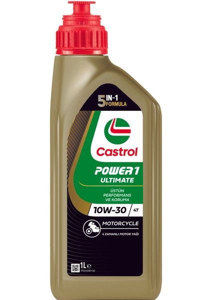 Power 1 Ultımate 4t 10W-30 1 Litre Motorsiklet Yağı ( Üretim Yılı : 2025 )