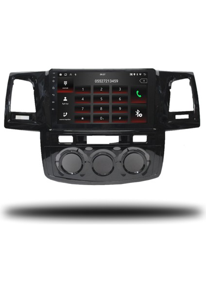 Toyota Hilux 2008-2015 Manuel Klima Uyumlu 2-32 GB Multimedya Carplay modelleri