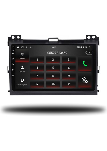 Toyota Prado 2004-2009 Uyumlu 2-32 GB Multimedya Carplay modelleri