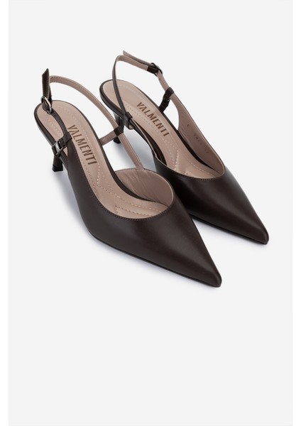 Kadın Kahverengi Topuklu Ayakkabı 1096 9823 Bn Ayk Y25 Acı Kahve Dr fiyatları