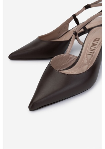 Kadın Kahverengi Topuklu Ayakkabı 1096 9823 Bn Ayk Y25 Acı Kahve Dr modelleri