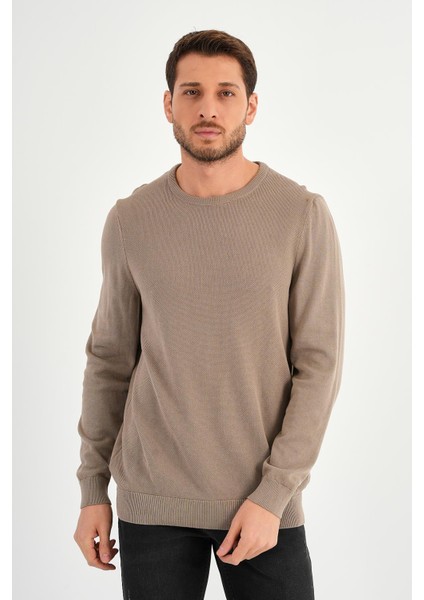 Alexandergardı Bisiklet Yaka Regular Fit Kazak (E24-EZE-03)