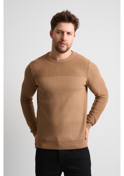 Alexandergardı Dokulu Desenli Erkek Triko Kazak indirimleri