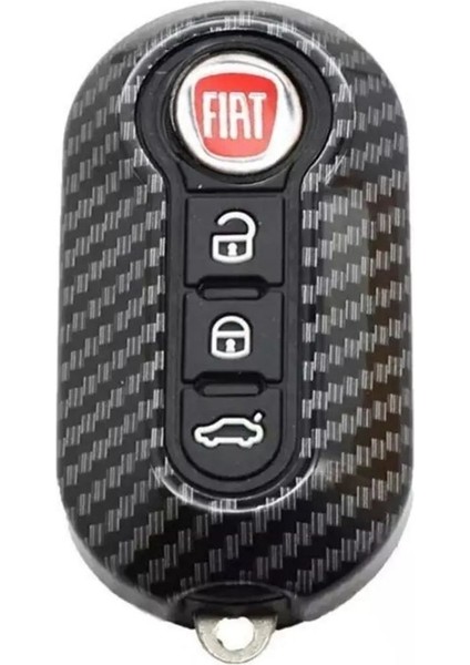 Fiat Doblo Fiorino Punto Bravo 500 Ducato Panda Karbon Anahtar Kılıfı 2.resime Bakınız