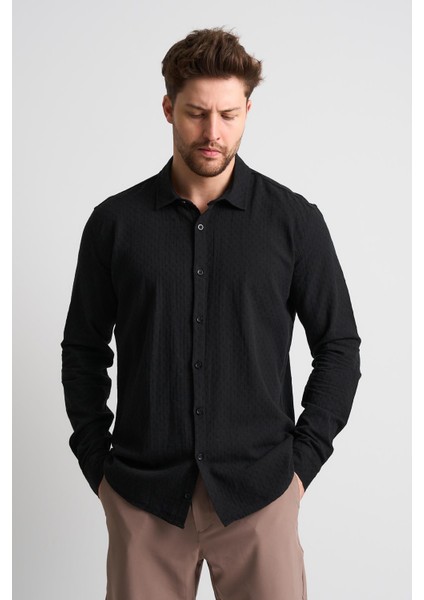 Alexandergardı Dokulu Erkek Keten Gömlek fırsatları