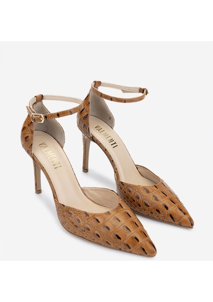 Kadın Taba Topuklu Ayakkabı 1074 2305 Bn Ayk Y25 Taba Tmsh fiyatları