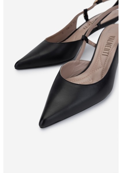 Kadın Siyah Deri Topuklu Ayakkabı 1096 9823 Bn Ayk Y25 Sıyah Dr modelleri