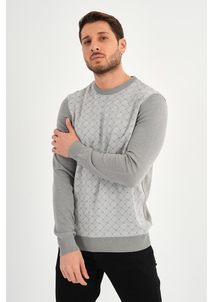 Alexandergardı Bisiklet Yaka Desenlı Regular Fit Kazak (E24-EZE-01) fiyatları