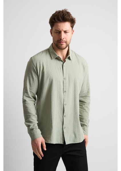 Alexandergardı Dokulu Erkek Keten Gömlek fiyatları