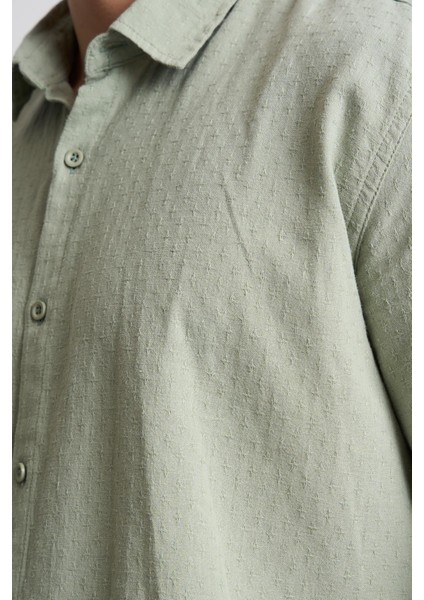 Alexandergardı Dokulu Erkek Keten Gömlek indirimleri