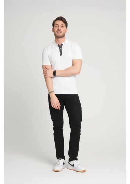 Alexandergardı Polo Yaka T-Shirt E21-18108)