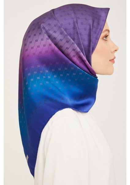 Nostalji Serisi Twill Ipek Eşarp 9003D-09