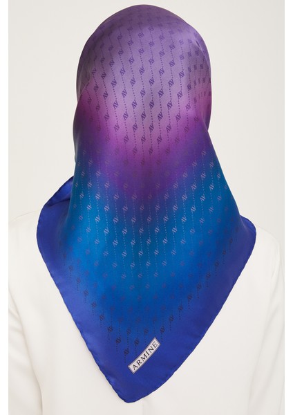 Nostalji Serisi Twill Ipek Eşarp 9003D-09