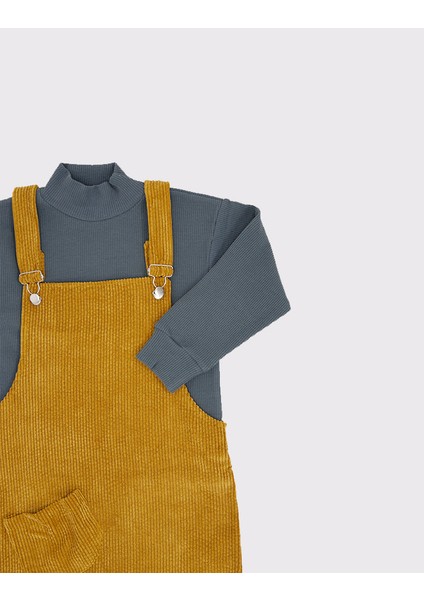 Çocuk Salopet Üst ve Badi 2'li Set fırsatları