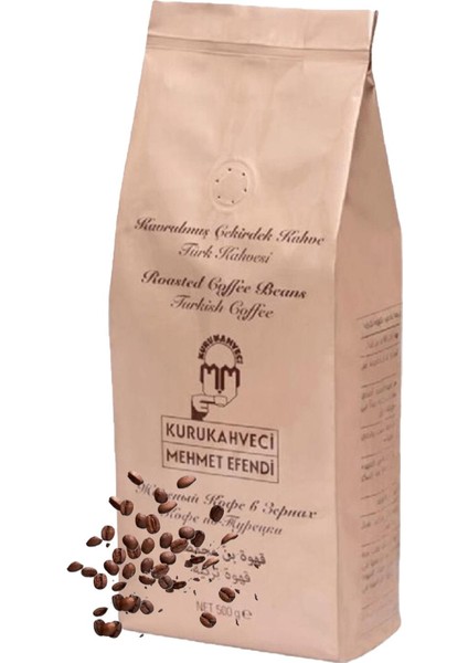 Mehmet Efendi Kavrulmuş Çekirdek Türk Kahve 500 gr x 2 Adet fırsatları