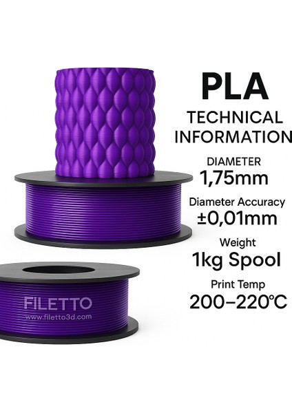 Pla+ Filament 1.75MM 1 kg fiyatları