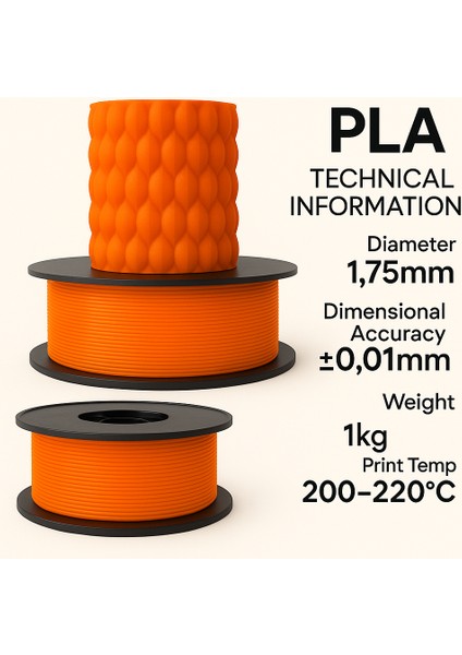 Pla+ Filament 1.75MM 1 kg fiyatları
