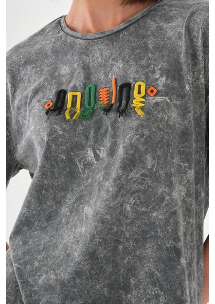 Alexandergardı Desenli Kısa Kollu T-Shirt fiyatları