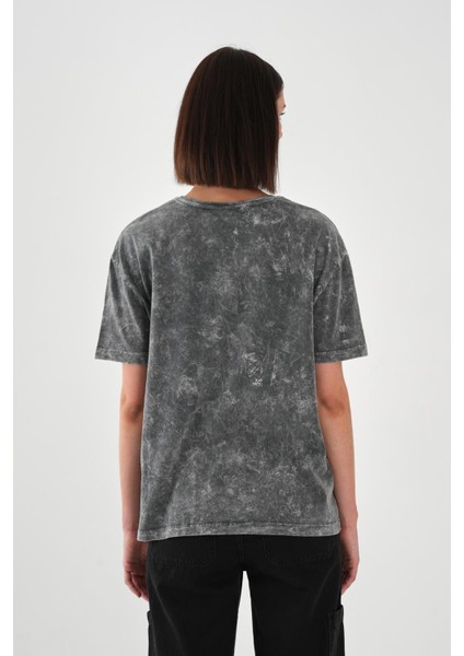 Alexandergardı Desenli Kısa Kollu T-Shirt modelleri