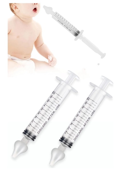 2'li Bebek Burun Temizleme Şırıngası