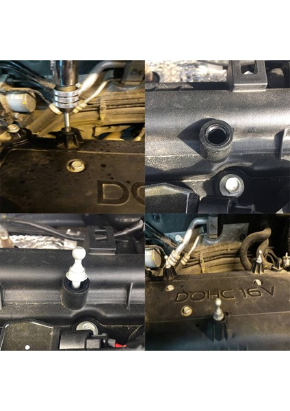 4 Adet Motor Kapağı Montaj Cıvatası Hyundai Creta IX25 1.6 Kia Rıo Için 292432B400 29243 2B400 Motor Tozluk Cıvatası (Yurt Dışından)