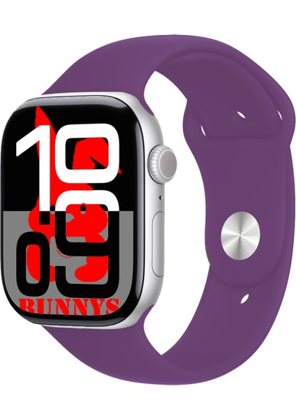 Samsung Galaxy M31 Prime Uyumlu Mor Akıllı Saat WATCH10 2025 Hediyeli Amoled Ekran
