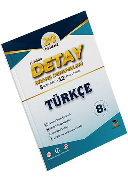 8. Sınıf Pisagor Detay Türkçe 20'li Branş Denemesi