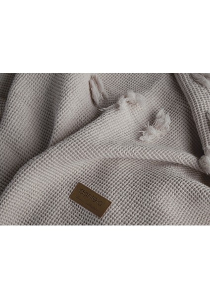 Plume Ponponlu Yatak Örtüsü- Taş fiyatları