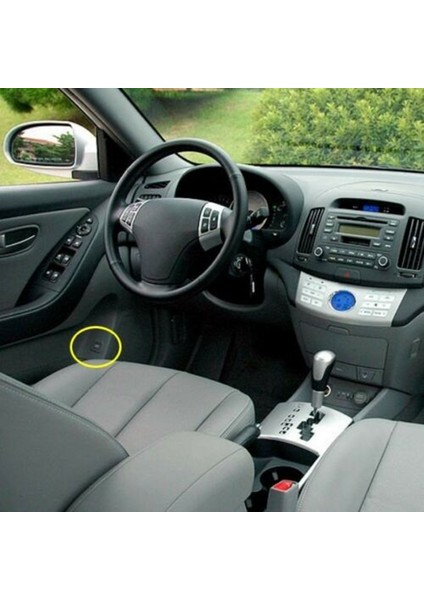 Arka Bagaj Kapısı Açma Düğmesi Anahtarı-Hyundai Elantra/avante Hd 2007-2010 Için Bagaj Kapağı Anahtarı 93555-2H000 (Siyah) (Yurt Dışından)