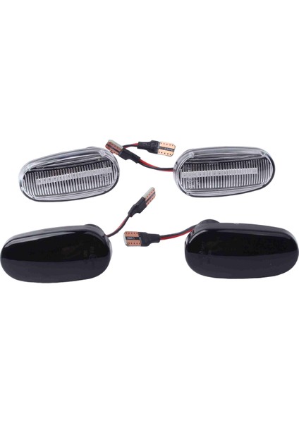 LED Dinamik Dönüş Sinyal Işığı Yan Işaretleyici Sıralı Flaşör Lambası Fiat Bravo 2007-2014 Için Alfa Romeo Gt Siyah (Yurt Dışından)