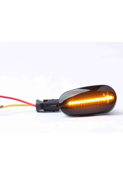 LED Dinamik Dönüş Sinyal Işığı Yan Işaretleyici Sıralı Flaşör Lambası Fiat Bravo 2007-2014 Için Alfa Romeo Gt Siyah (Yurt Dışından)