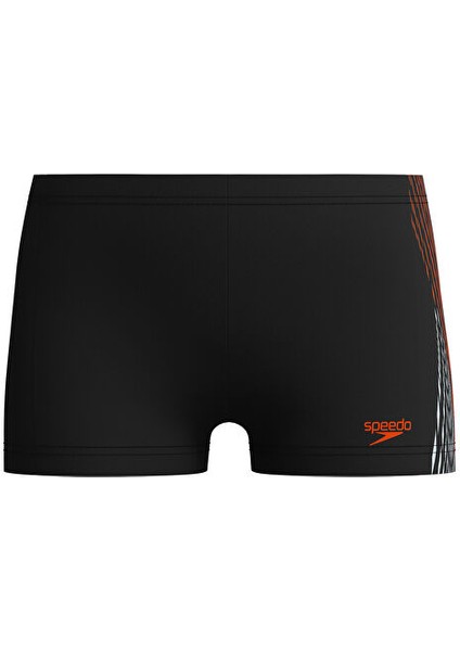 Speedo Plmt Prnt Asht Jm Orange Erkek Çocuk Mayosu 8-00316918416 Turuncu