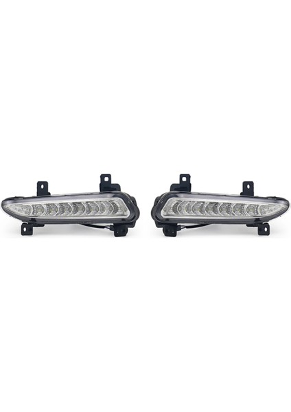 Araba Sağ Drl LED Sis Lambası Geely Emgrand EC718 Ec7 2014-2016 Otomatik Sürüş Lambası Gündüz Çalışan Işık Tampon Lambası (Yurt Dışından)
