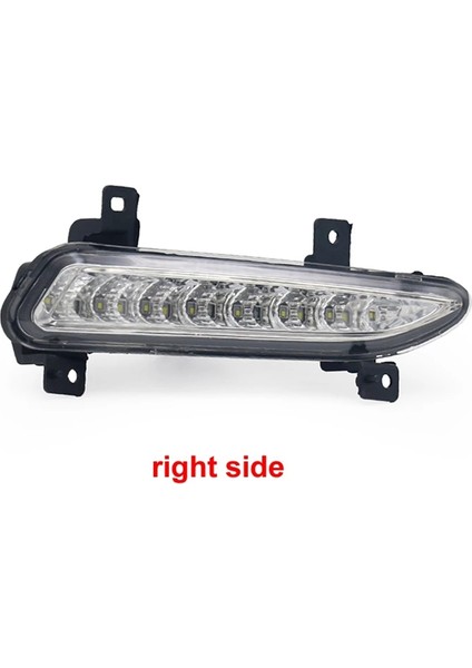 Araba Sağ Drl LED Sis Lambası Geely Emgrand EC718 Ec7 2014-2016 Otomatik Sürüş Lambası Gündüz Çalışan Işık Tampon Lambası (Yurt Dışından)