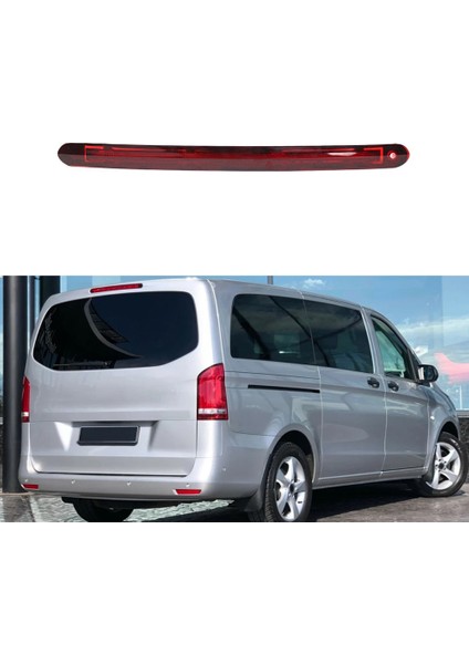 Araba Yüksek Fren Lambası Kuyruk Lambası Yüksek Montaj 3rd Fren Lambası Stop Lambası Mercedes Benz Vito W447 2014-2020 A4479060800 (Yurt Dışından)